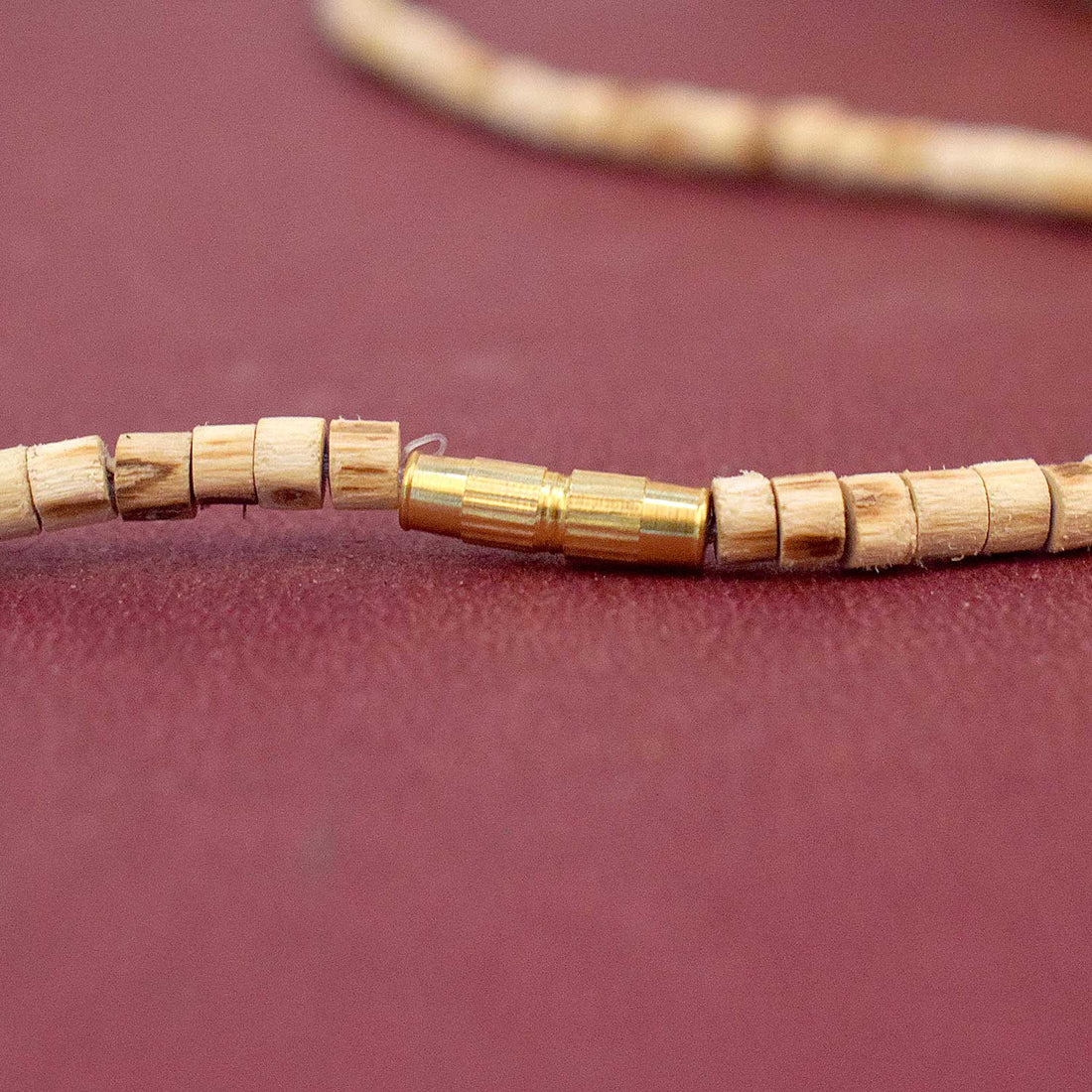 100% Pure 11 inch Long Tulsi Kanthi Bead Jap Mala
