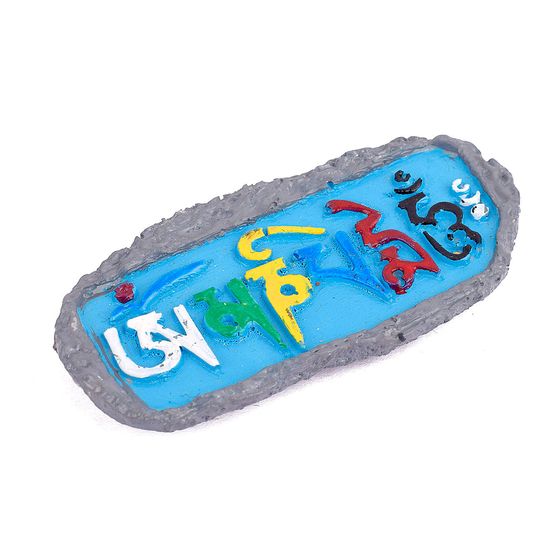 OM MANI Padme HUM Stone Fridge Magnet