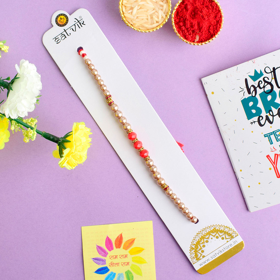 Blosoom Pearl Rakhi