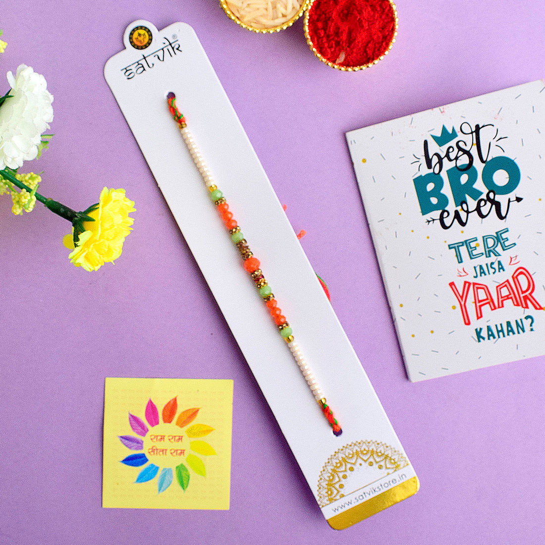 Divine Pearl Rakhi