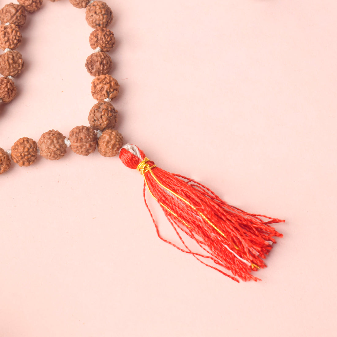 5 Mukhi Pahtariya Rudraksha Mala 7-8mm