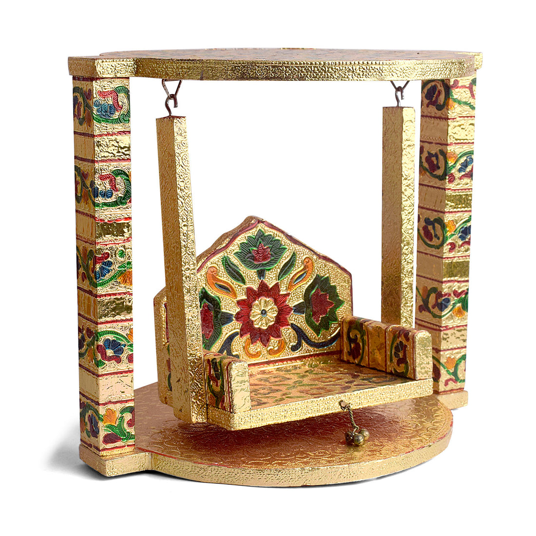 Stunning Meenakari Laddu Gopal Jhula