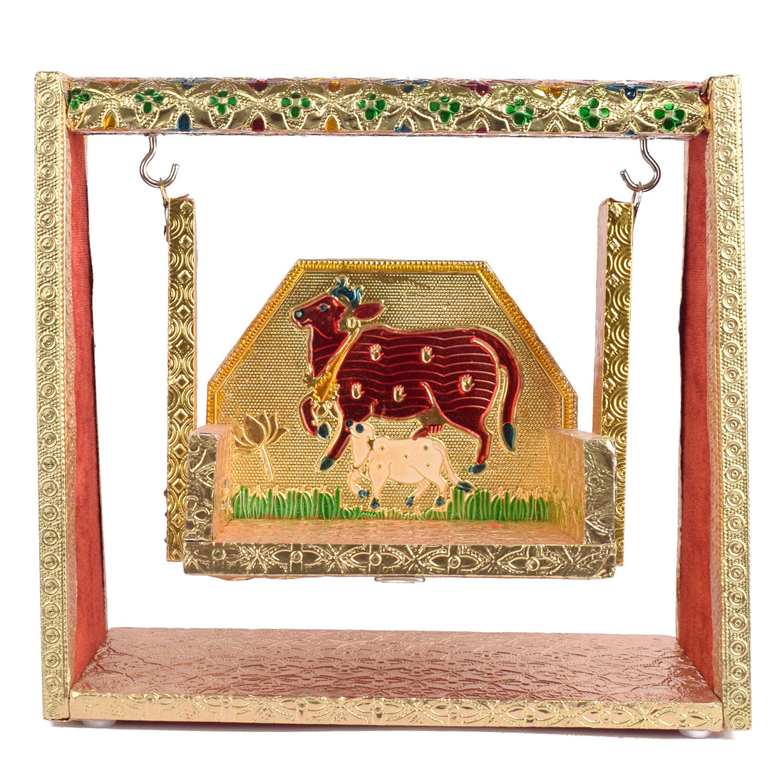 Laddu Gopal Ji Jhula With Meenakari Work