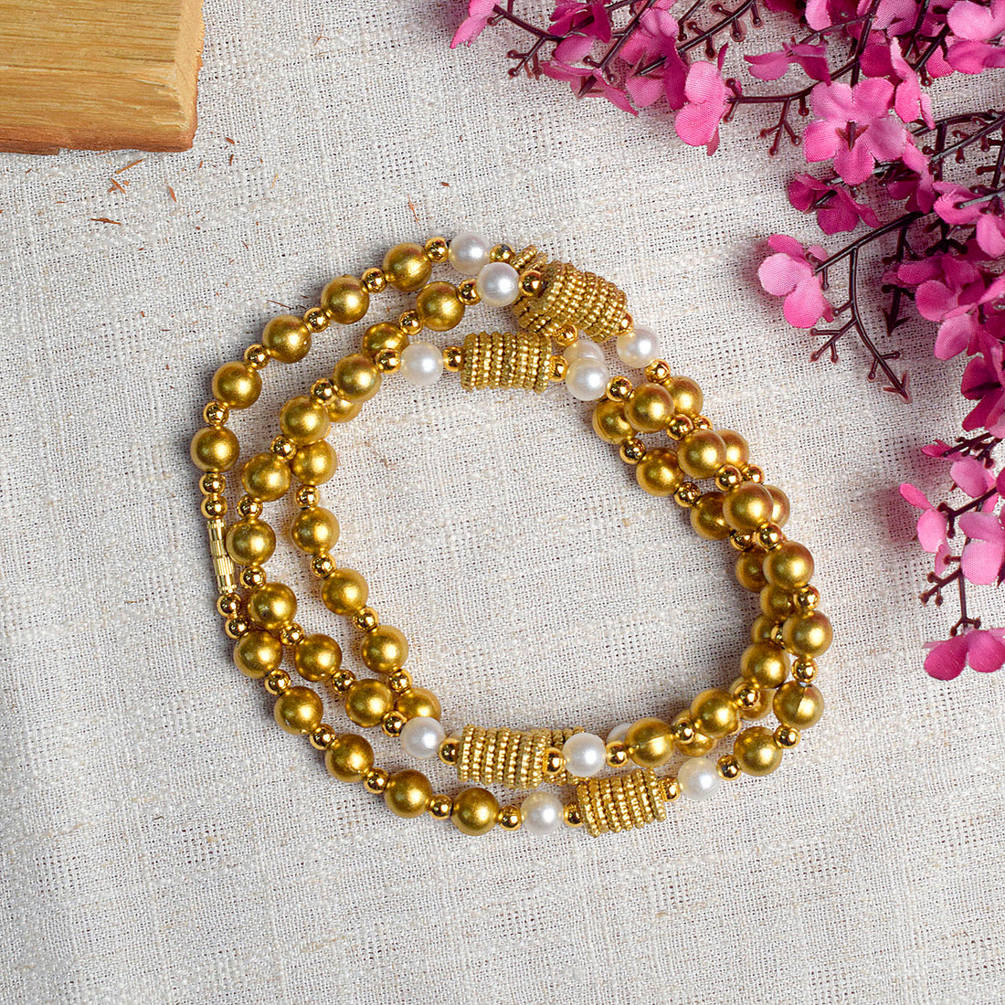 Ethnic Serenity: Handcrafted Beads Mala