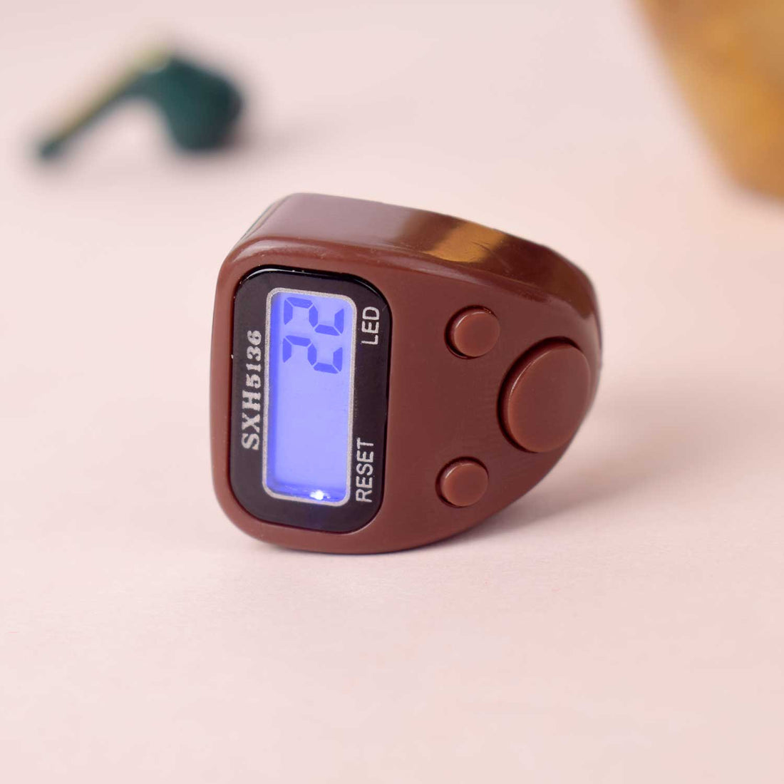 Digital Finger Japa Counter (Assorted Color)