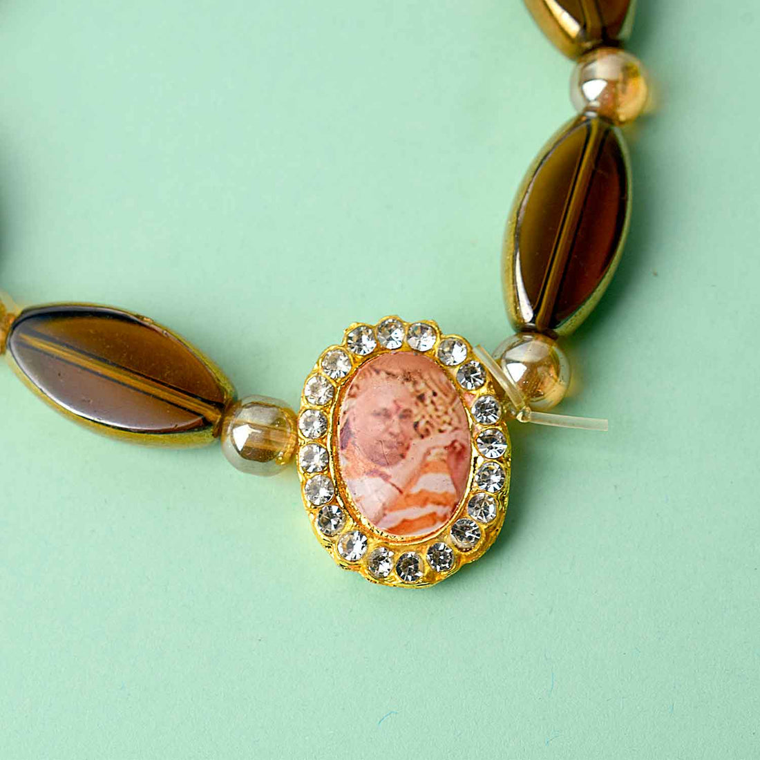 Translucent Oval Shaped (Assorted) – Guruji Swaroop Bracelet