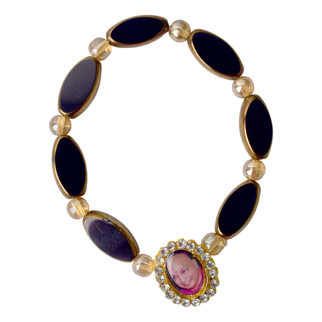 Translucent Oval Shaped (Assorted) – Guruji Swaroop Bracelet