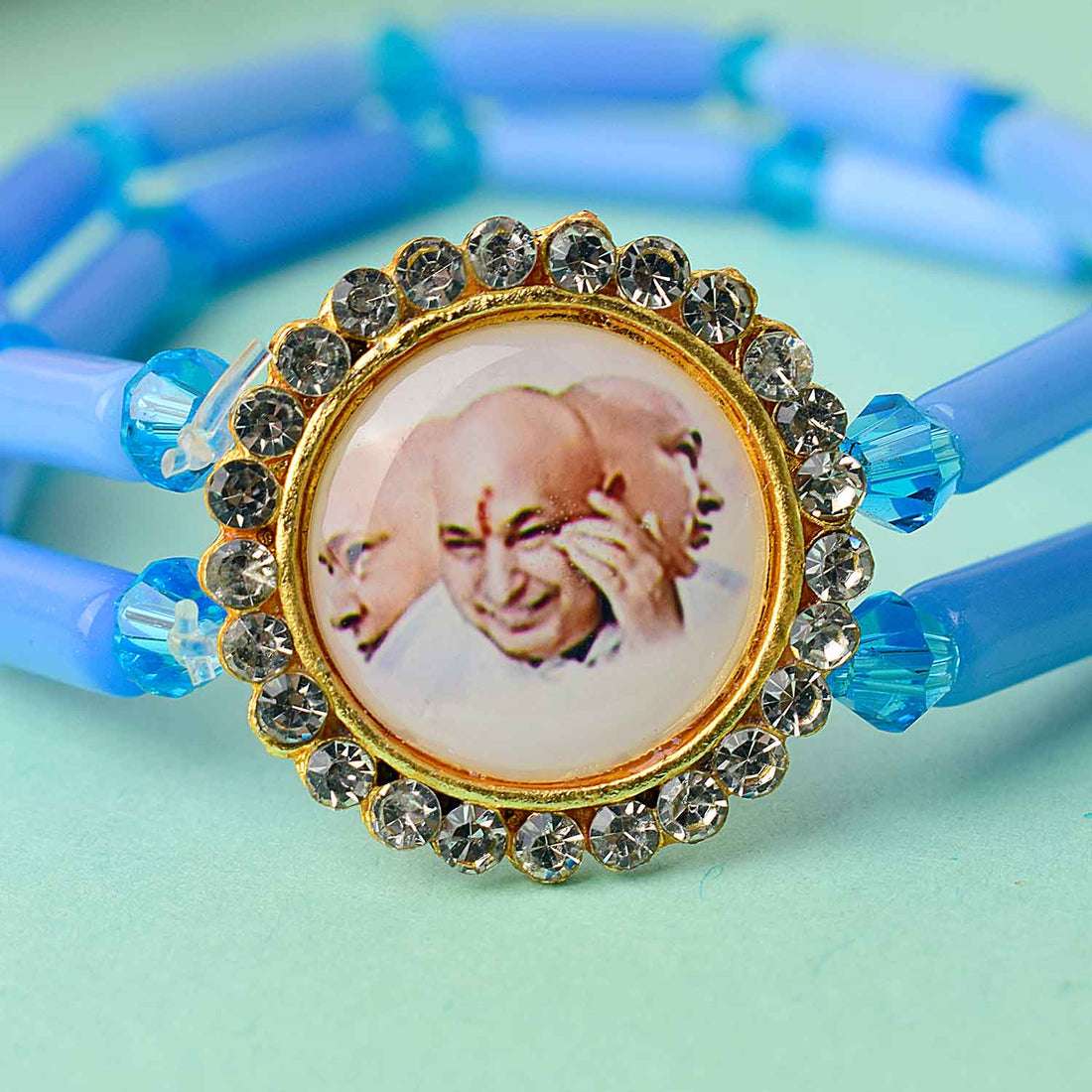Vibrant Long Beads – Guruji Swaroop Bracelet (Assorted)