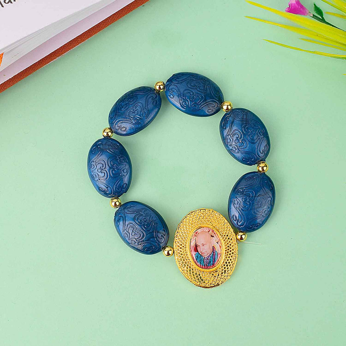 Chunky Oval Shaped Beads (Assorted) – Guruji Swaroop Bracelet