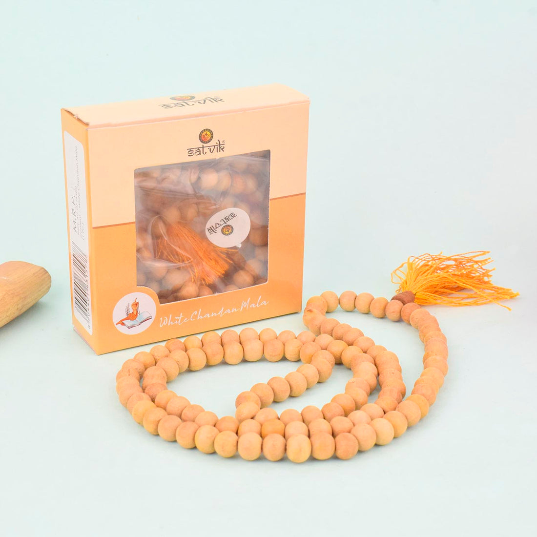 White Sandalwood Jap Mala