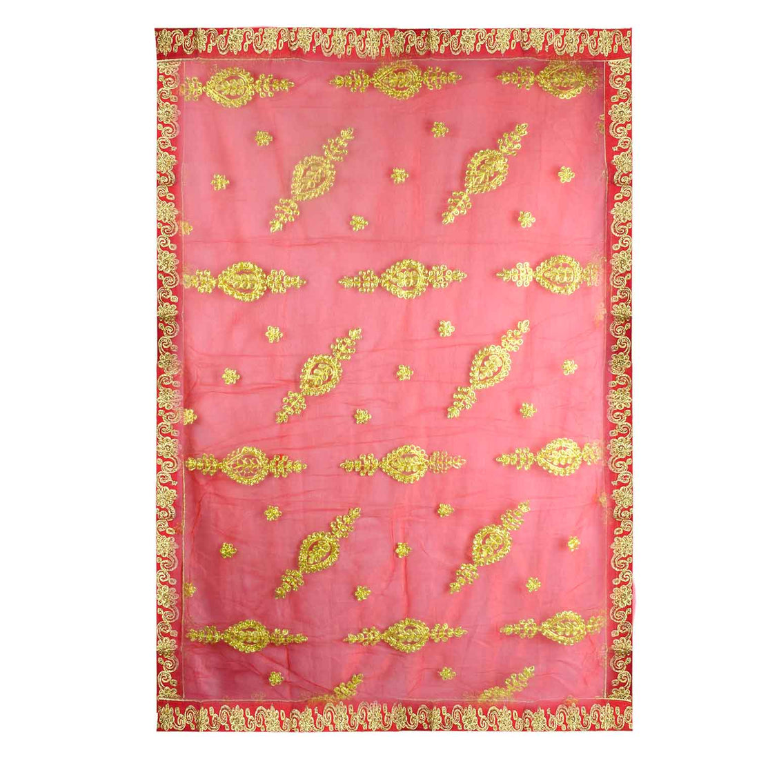 Increase your spiritual rituals with this beautiful Mata Ki Chunri, featuring intricate golden embroidery. Measuring 216 cm (85 inches) in length and 99 cm (39 inches) in height, this Chunri is ideal for Navratri, Durga Puja, temple decor, and sacred offerings. The vibrant fabric with golden motifs adds a divine charm to your religious ceremonies.
🛍️ Shop authentic Mata Ki Chunris, Devi Chunaris, and religious accessories at Satvik Store for all your pooja and festive needs. 🌸🙏