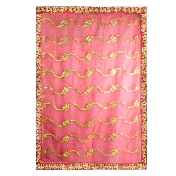 Add a divine touch to your spiritual rituals with this beautiful Mata Ki Chunri, featuring intricate golden embroidery. Measuring 214 cm (84 inches) in length and 102 cm (40 inches) in height, this Chunri is perfect for Navratri, Durga Puja, temple decor, and religious ceremonies. The premium fabric and elegant golden patterns enhance the grace of your puja setup.
ποΈ Explore authentic Mata Ki Chunris, Devi Chunaris, and spiritual accessories at Satvik Store for all your devotional needs. πΈπ