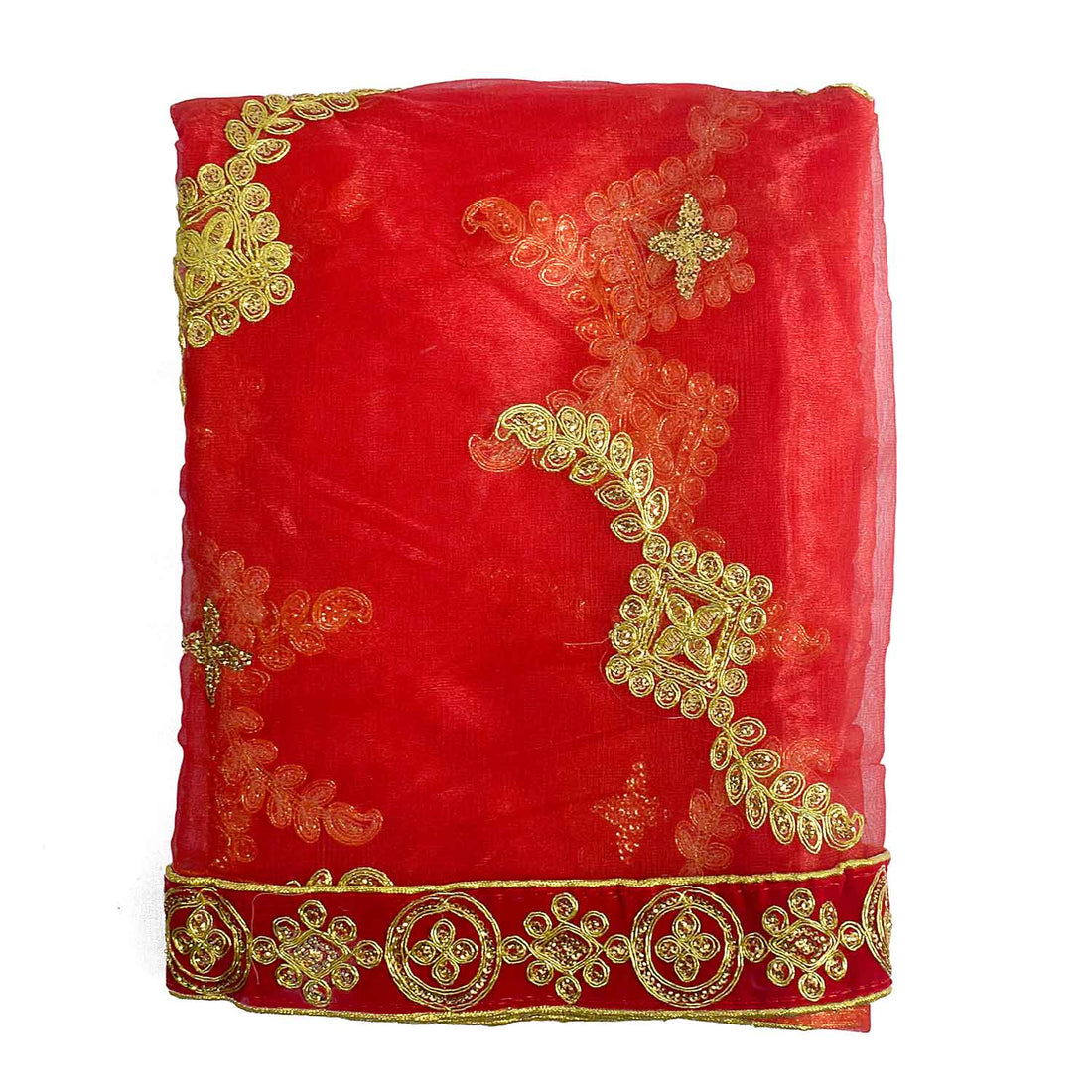 Enhance your spiritual rituals with this beautiful Mata Ki Chunri, designed with intricate golden winged motifs. Measuring 212 cm (83.5 inches) in length and 102 cm (40 inches) in height, this Chunri is crafted from premium-quality fabric with delicate gold detailing. Ideal for Navratri, Durga Puja, temple offerings, and home decor, it adds a divine touch to your prayers and celebrations.
ποΈ Shop authentic Mata Ki Chunris, Devi Chunaris, and more at Satvik Store for all your pooja and festive essentials.