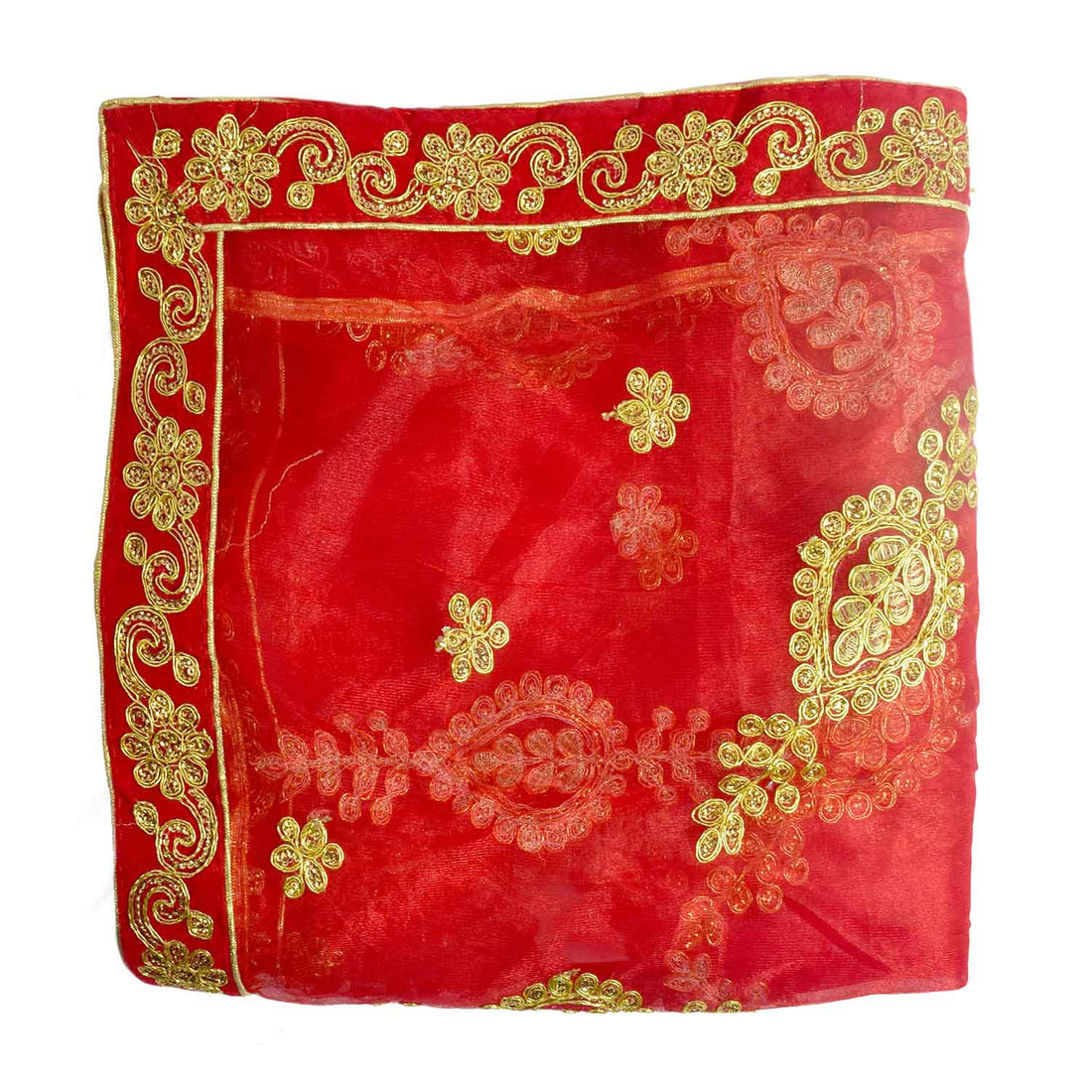 Increase your spiritual rituals with this beautiful Mata Ki Chunri, featuring intricate golden embroidery. Measuring 216 cm (85 inches) in length and 99 cm (39 inches) in height, this Chunri is ideal for Navratri, Durga Puja, temple decor, and sacred offerings. The vibrant fabric with golden motifs adds a divine charm to your religious ceremonies.
🛍️ Shop authentic Mata Ki Chunris, Devi Chunaris, and religious accessories at Satvik Store for all your pooja and festive needs. 🌸🙏