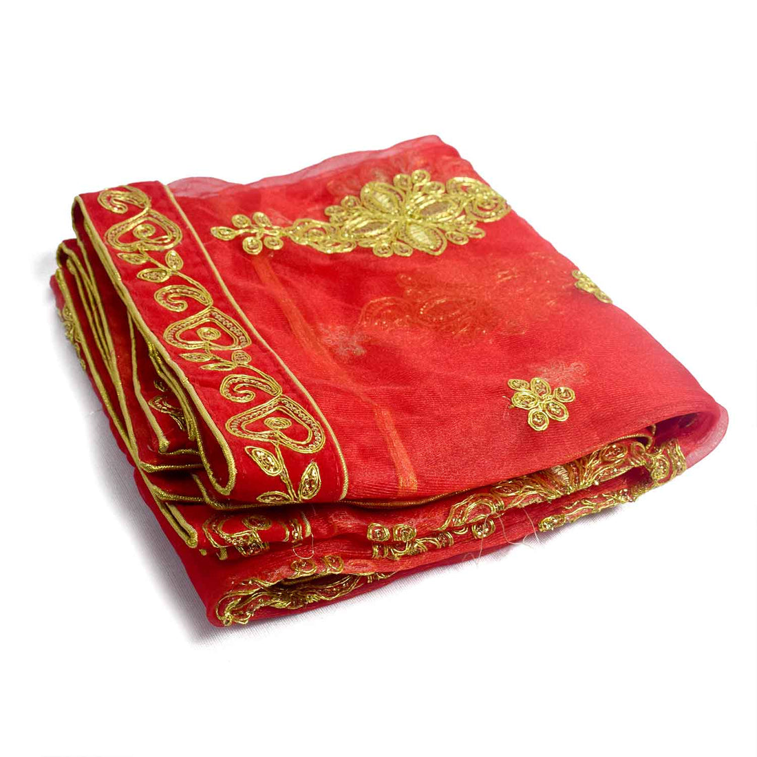 Elegant Mata Ki Chunri with Golden Floral Motifs β Perfect for Devi Puja and Festive Decor
Enhance your spiritual rituals with this beautiful Mata Ki Chunri, adorned with intricate golden floral motifs. Measuring 214 cm (84 inches) in length and 103 cm (40.5 inches) in height, this Chunri is made from premium-quality fabric with rich gold detailing. Ideal for Navratri, Durga Puja, temple offerings, and festive decor, it adds a divine touch to your prayers and celebrations.
Shop authentic Mata Ki Chnni