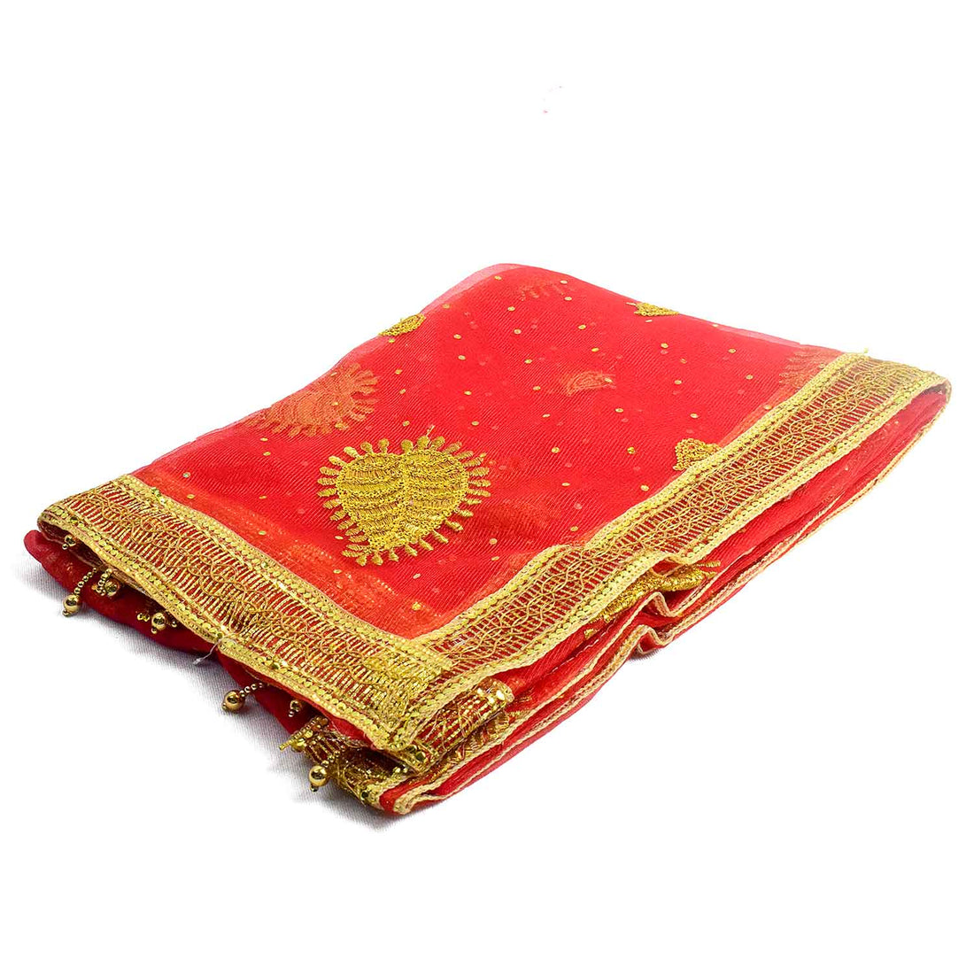 Enhance your puja altar with this exquisite Pink Chunri, adorned with golden motif embroidery for a divine and elegant look. Measuring 194 cm (76 inches) in length and 118 cm (46 inches) in height, this cloth is perfect for Devi puja, religious ceremonies, and festive rituals.
🛍️ Shop now at Satvik Store for authentic spiritual and religious products. 🌸🙏