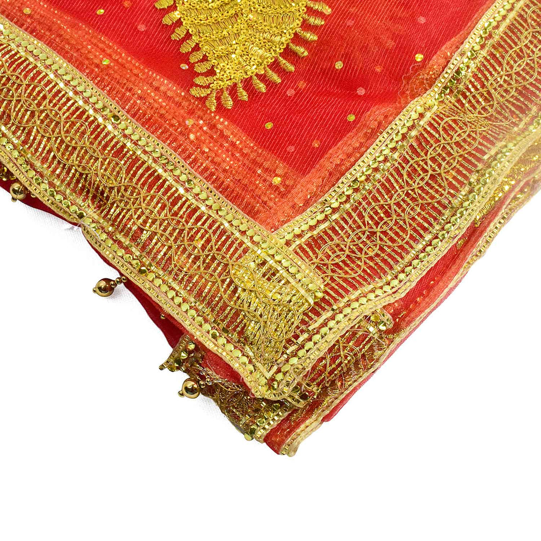 Enhance your puja altar with this exquisite Pink Chunri, adorned with golden motif embroidery for a divine and elegant look. Measuring 194 cm (76 inches) in length and 118 cm (46 inches) in height, this cloth is perfect for Devi puja, religious ceremonies, and festive rituals.
🛍️ Shop now at Satvik Store for authentic spiritual and religious products. 🌸🙏