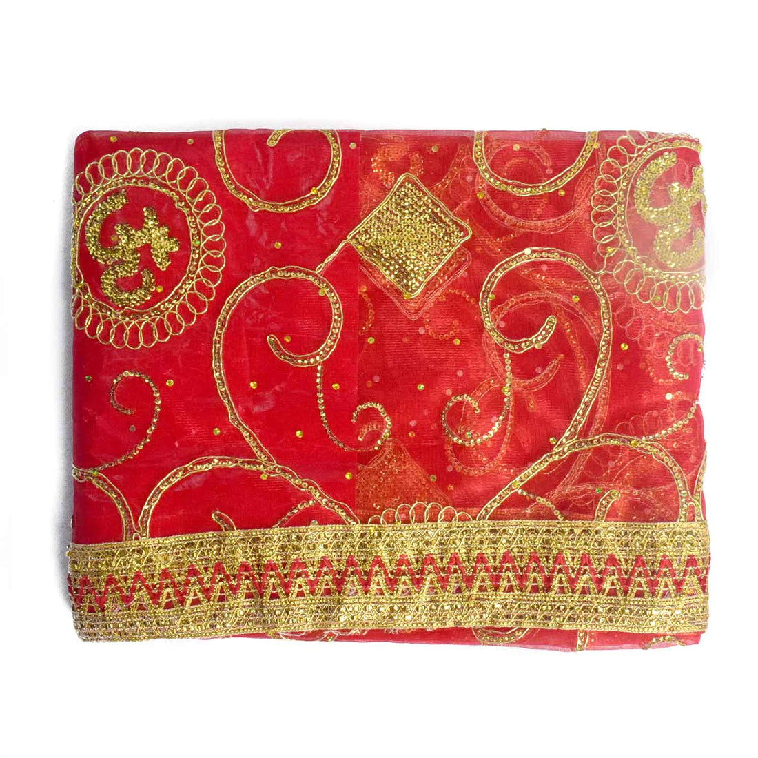 Enhance your devotional rituals with this Mata Ki Chunri, beautifully adorned with golden embroidery and decorative patterns. Measuring 192 cm (75.5 inches) in length and 106 cm (41.7 inches) in height, it is perfect for Devi puja, Navratri, and temple decoration. The elegant fabric symbolizes purity and reverence, making it an ideal offering for your prayer ceremonies.
🛍️ Shop now at Satvik Store for premium spiritual and religious products. 🌸🙏
