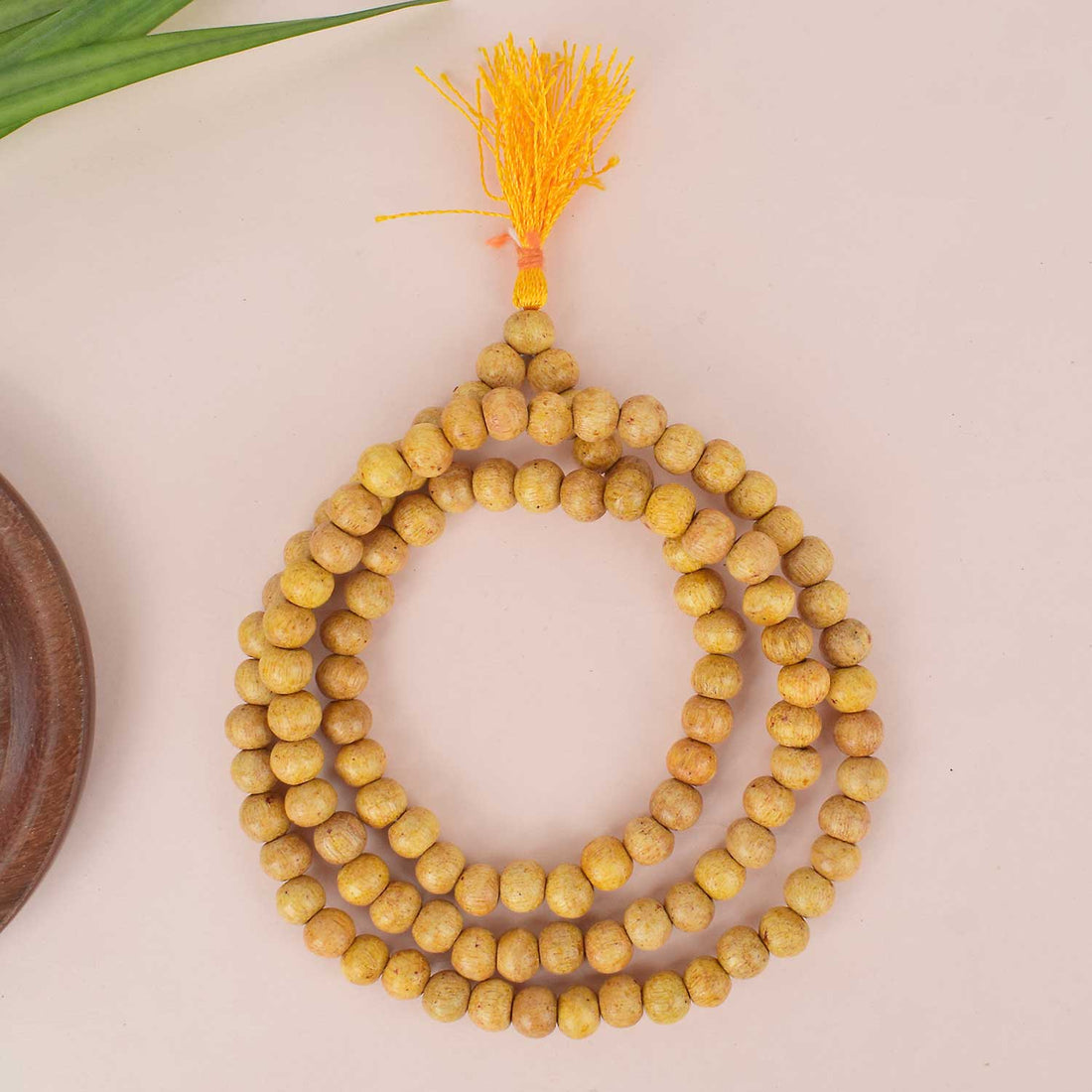 8mm Regular White Scented Sandalwood/Chandan Jap Mala