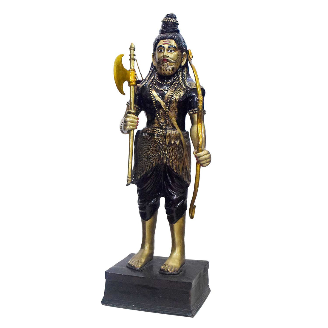 48 Inch Large Brass Lord Parashurama Statue with Bow & Axe