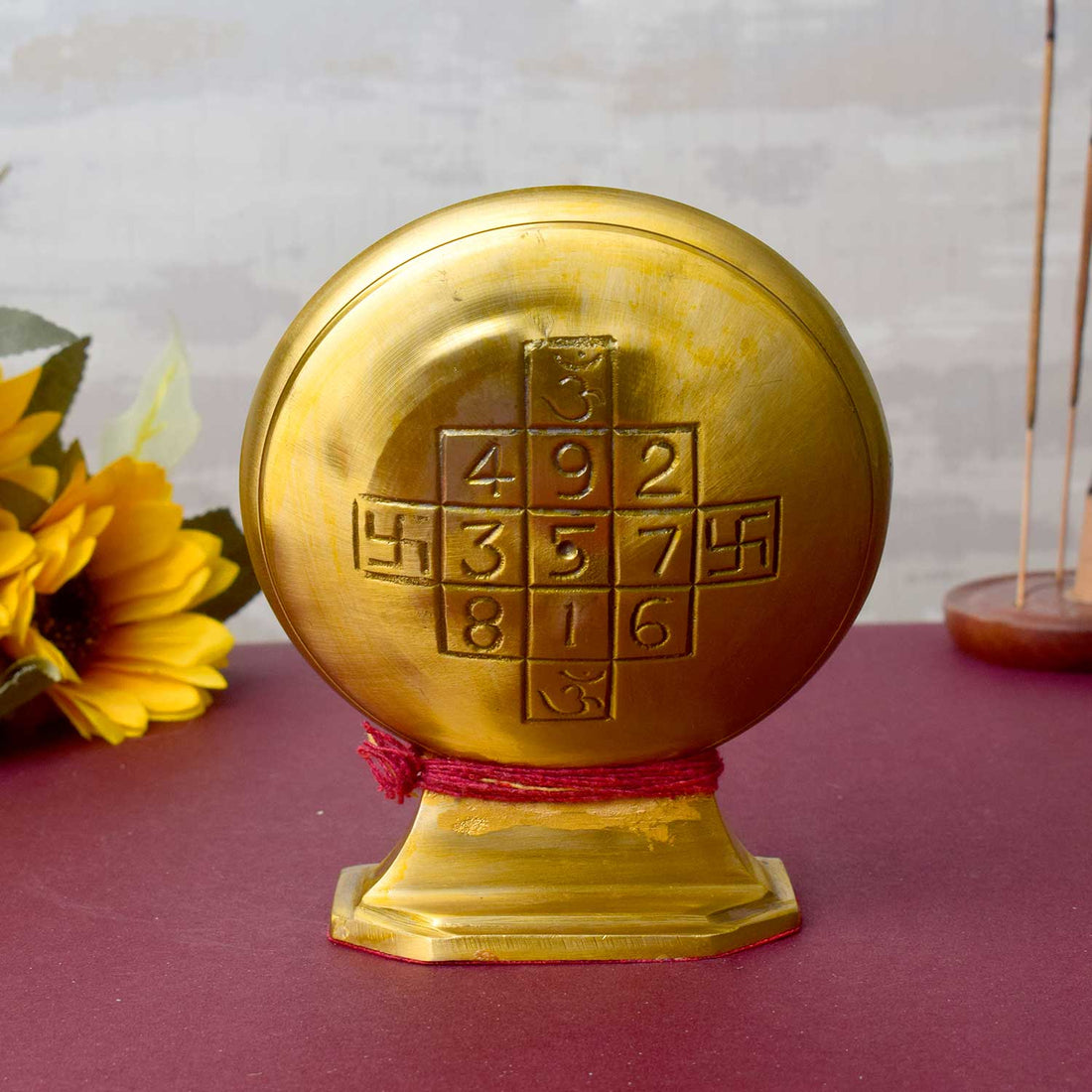 Brass Navdurga Maha Yantra – Invoke Divine Feminine Power