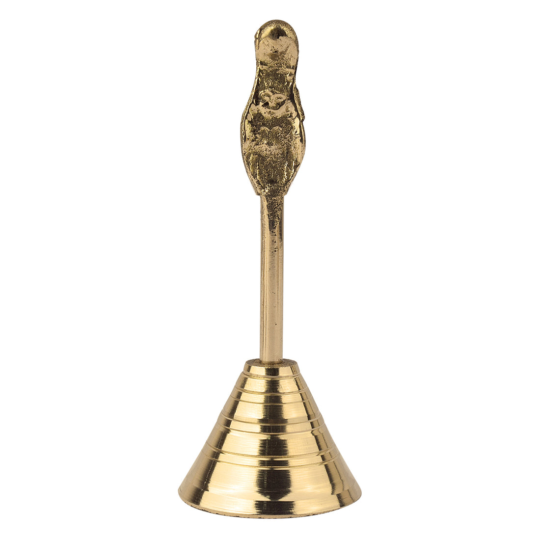 7 Piece Brass OM Pooja Thali Set (9 Inch) Design 10