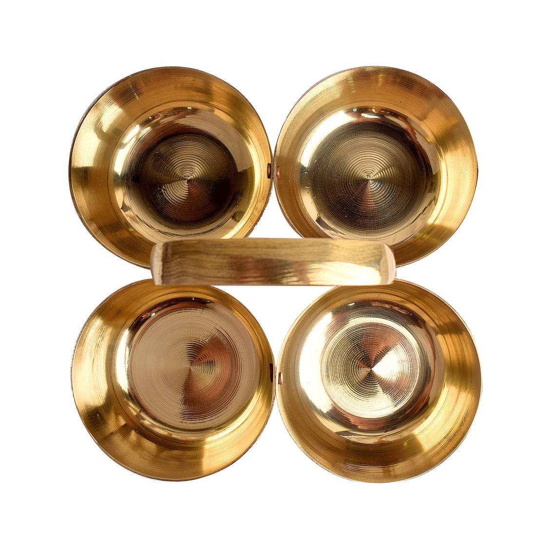 Elegant Brass Chaumukh Container