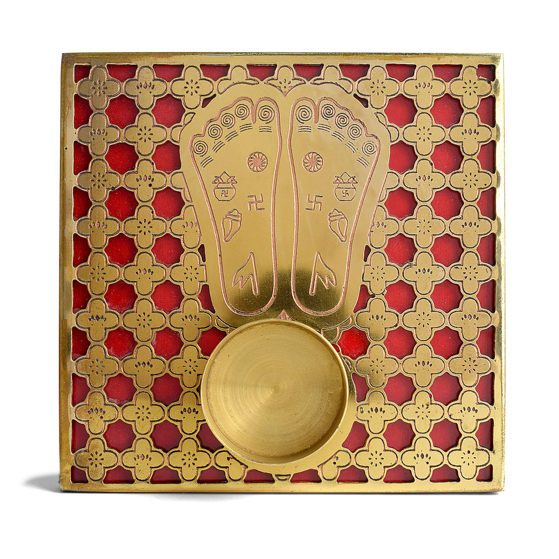 Charan Tea Light Candle Holder with Tealight