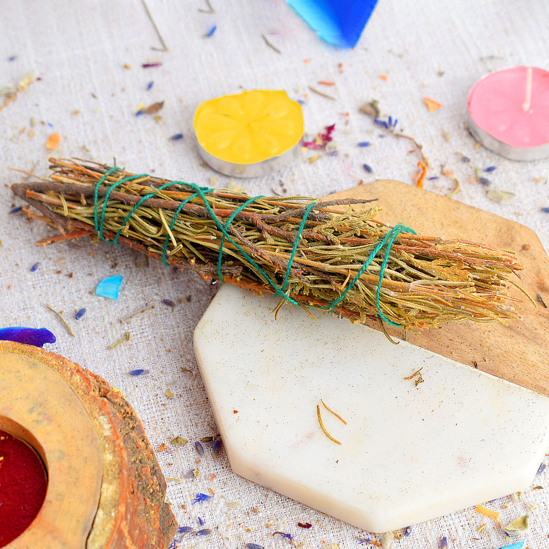ROSEMARRY WITH JUNIPERS HEALING SMUDGES