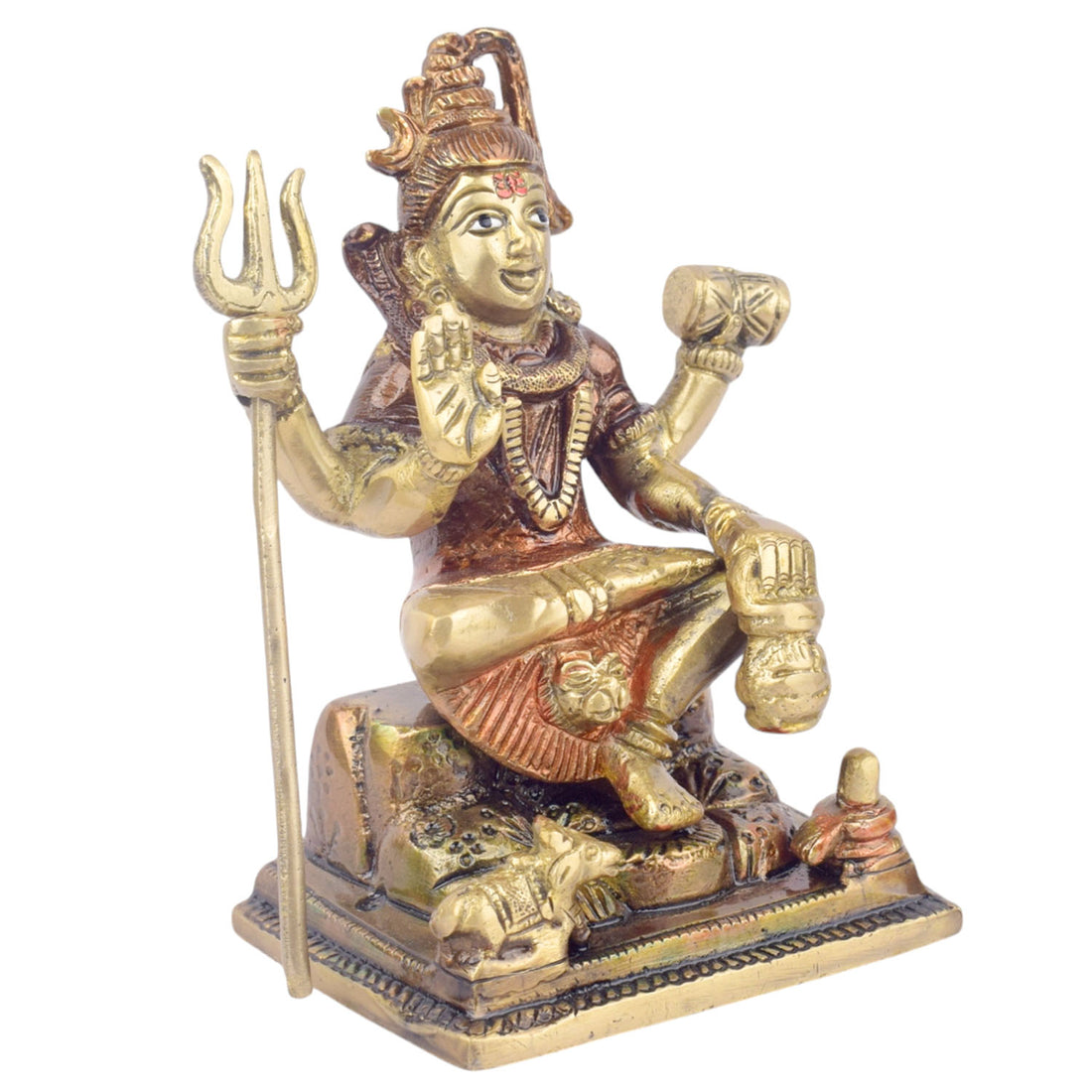 4 Inch Elegant Lord Shiva Sculpture for Home