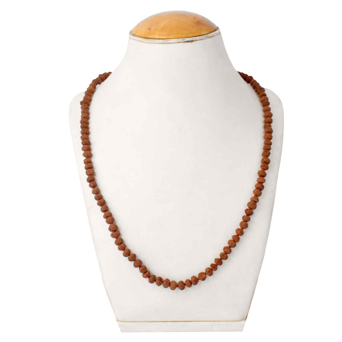 7 Mukhi Pathariya Rudraksha Mala 7-8mm