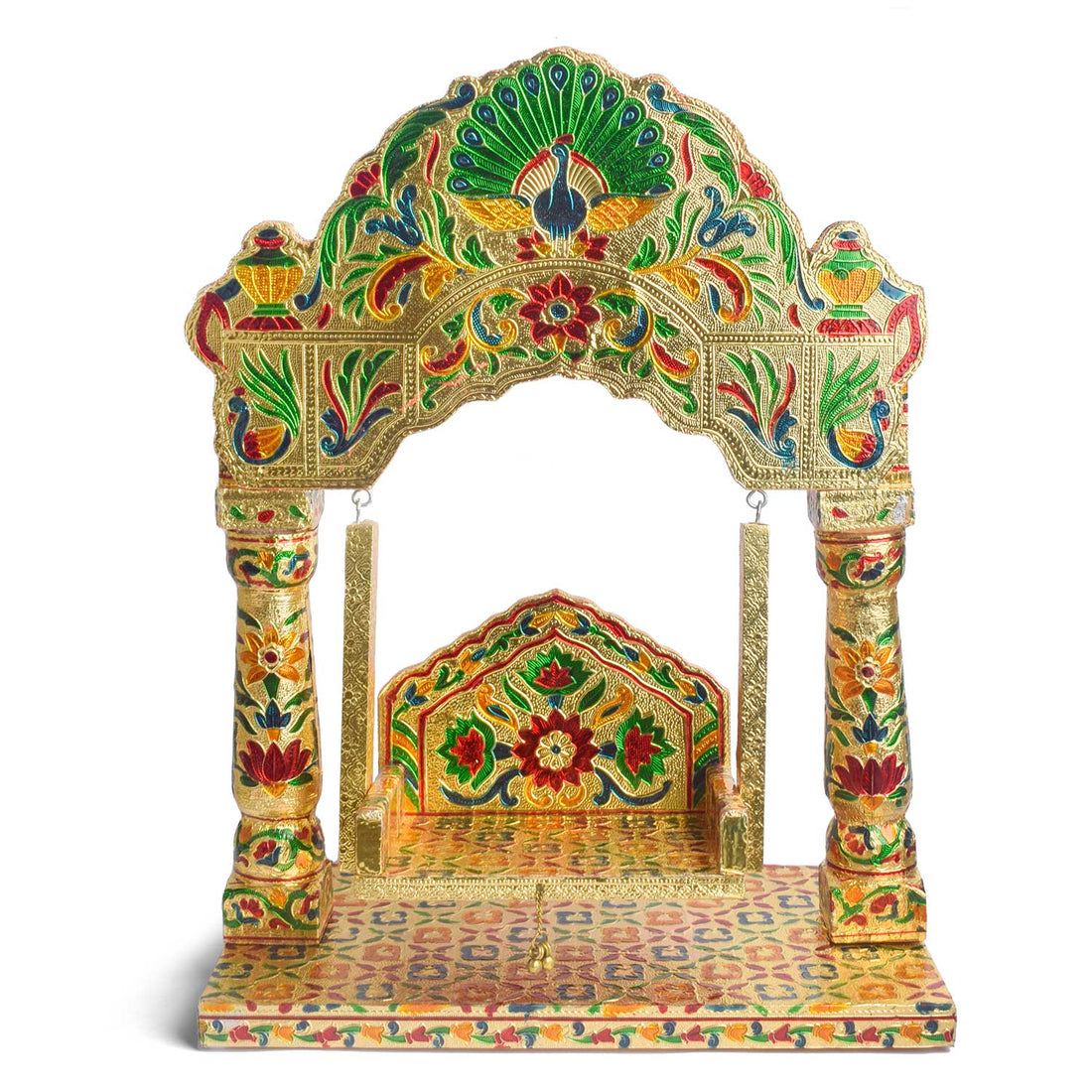 Royal Darbar Meenakari Jhula for Laddu Gopal