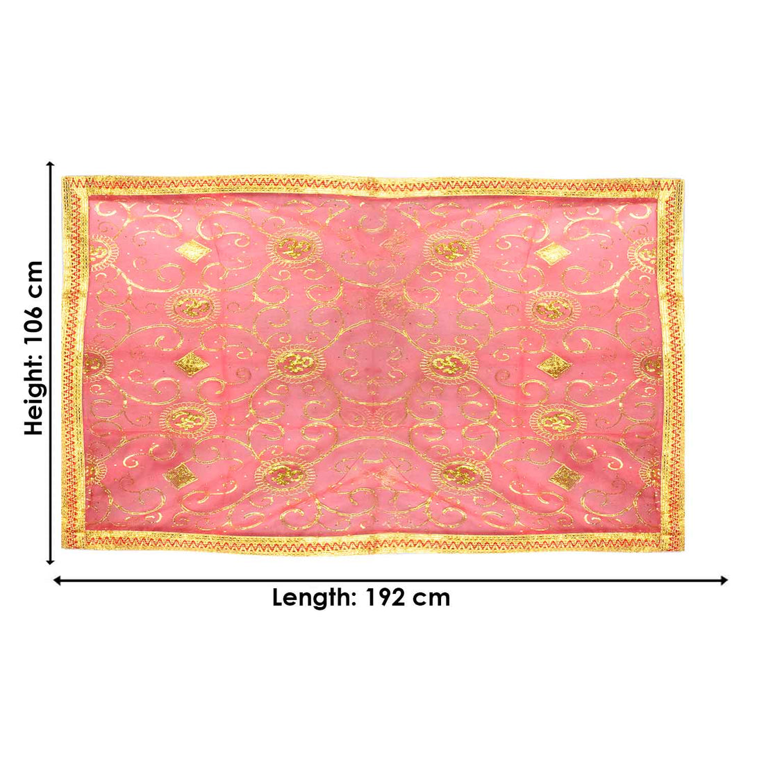 Enhance your devotional rituals with this Mata Ki Chunri, beautifully adorned with golden embroidery and decorative patterns. Measuring 192 cm (75.5 inches) in length and 106 cm (41.7 inches) in height, it is perfect for Devi puja, Navratri, and temple decoration. The elegant fabric symbolizes purity and reverence, making it an ideal offering for your prayer ceremonies.
🛍️ Shop now at Satvik Store for premium spiritual and religious products. 🌸🙏