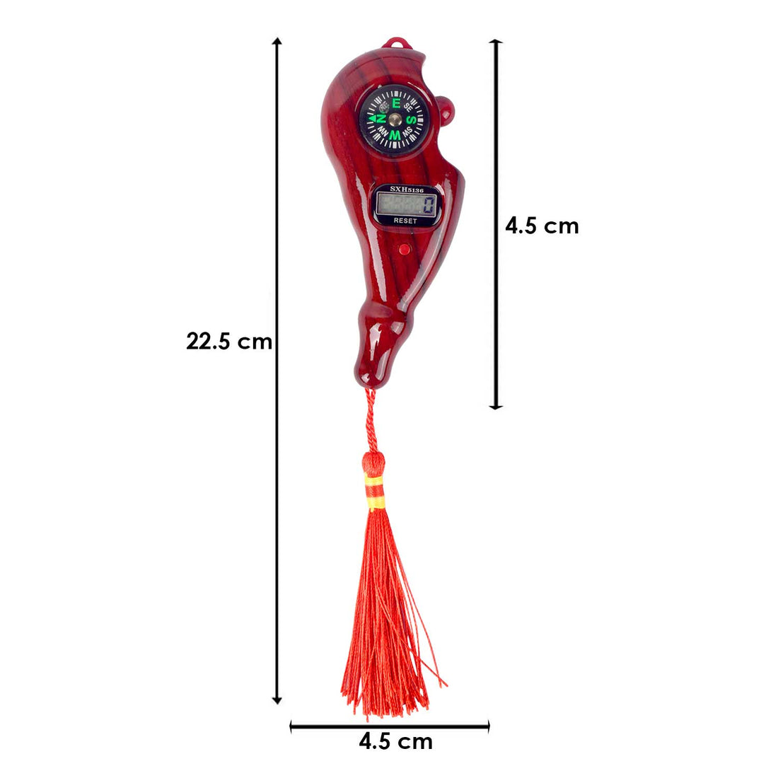 Digital Counter Tasbih & Compass (Assorted Color)