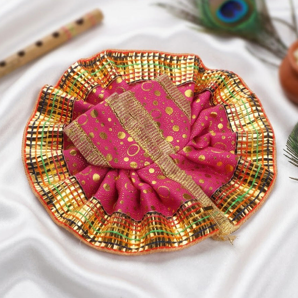 Dotted Pattern Laddu Gopal Dress | India’s Largest Pooja Accessories Brand – www.satvikstore.in