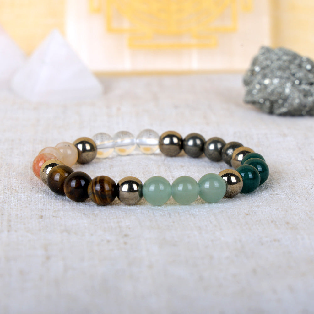 Elegant Money Magnet Dhan Yog Bracelet Spiritual Prosperity Wear