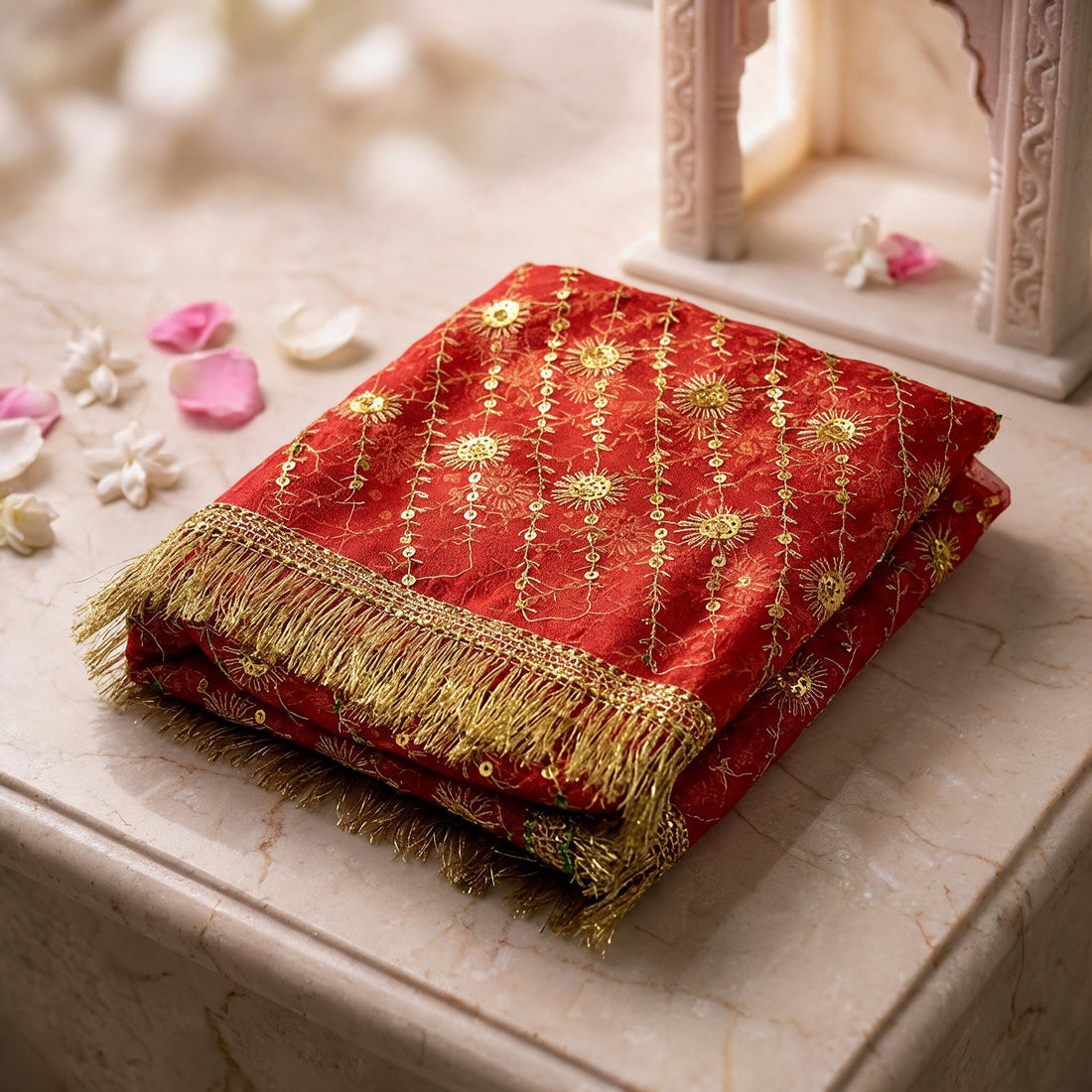 Graceful Mata Chunri (75x45 inch)