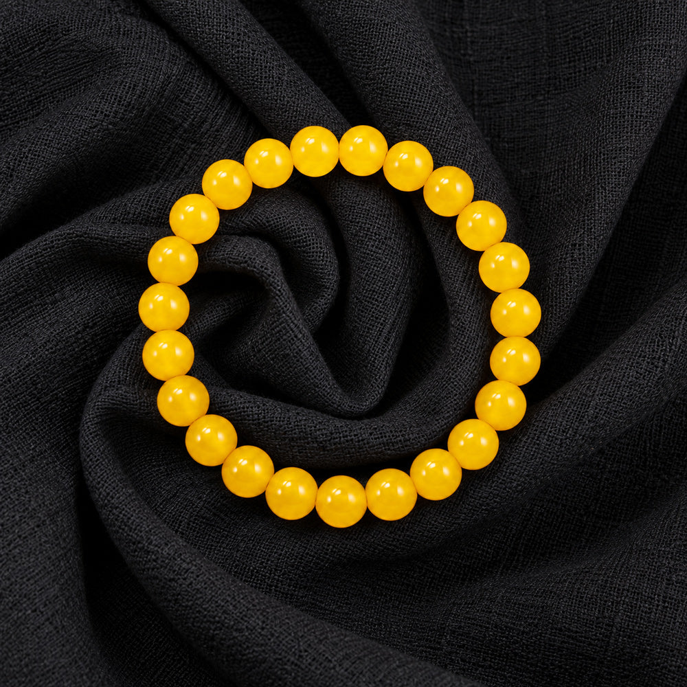 Yellow Aventurine Beaded Healing Bracelet for Energy & Positivity