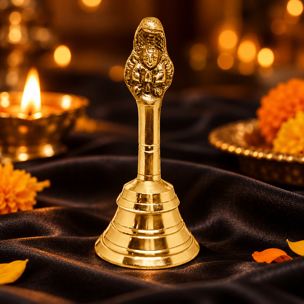 Vishnu Brass Puja Bell