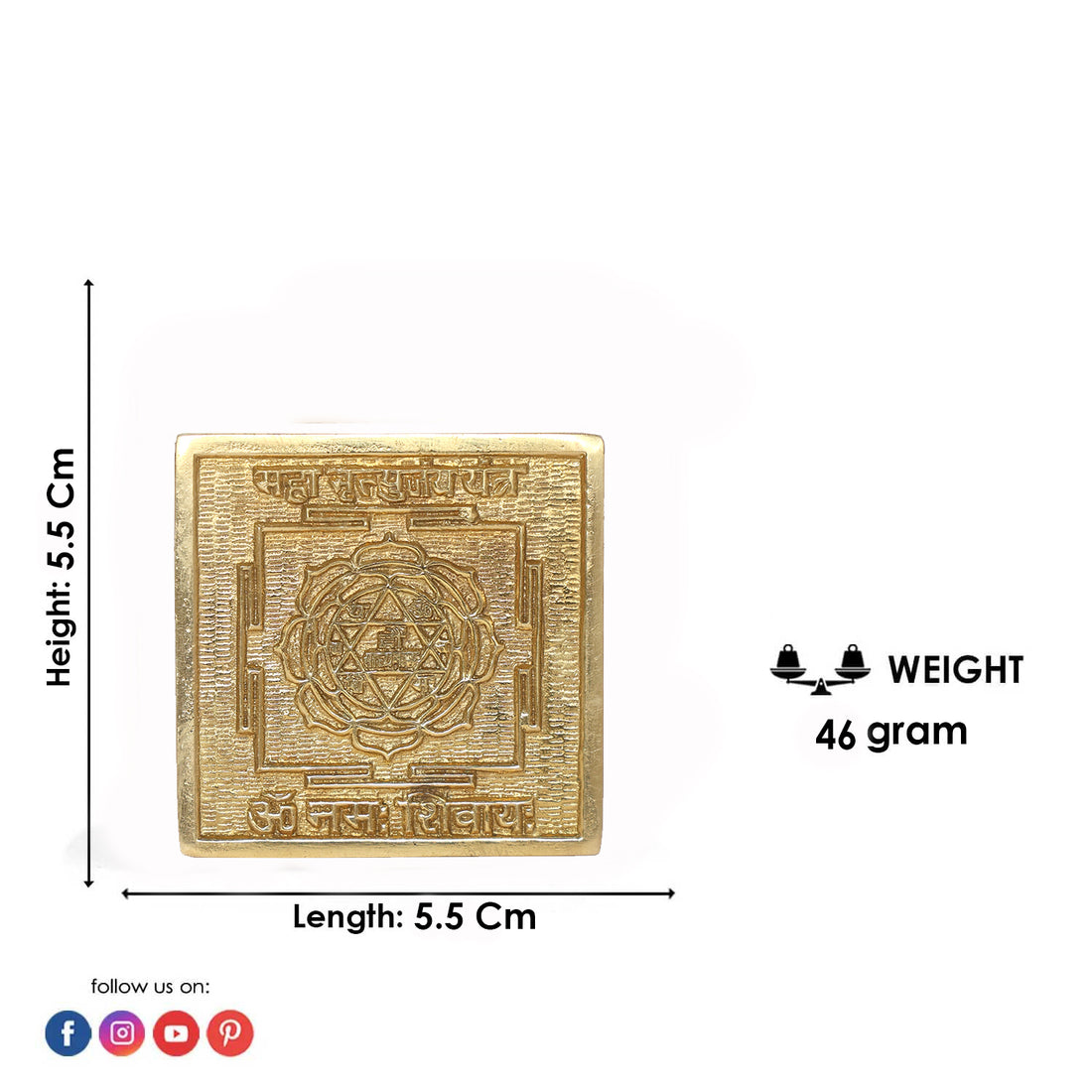 Asht Dhatu Maha Mrityunjay Yantra – Peace & Safety