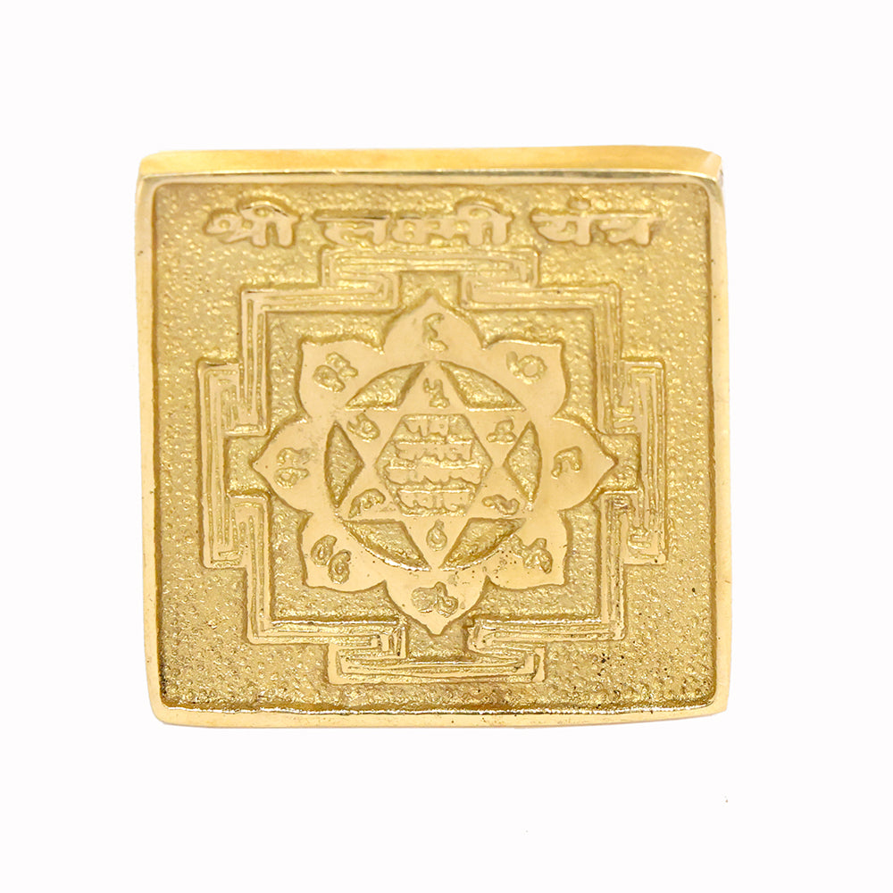 Asht Dhatu Large Laxmi Yantra – Attract Good Fortune & Growth