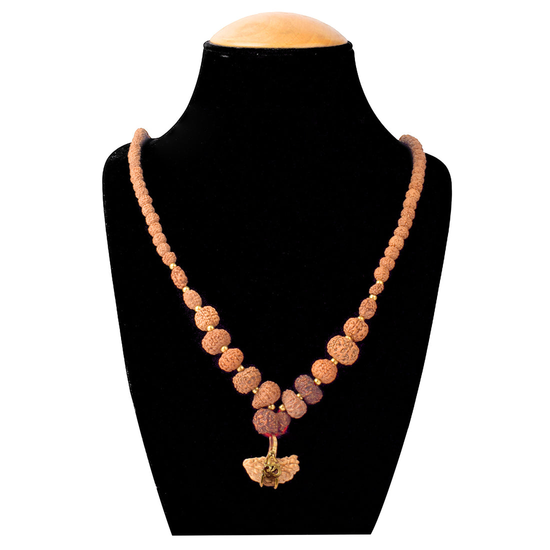 1–14 Mukhi Siddh Rudraksha Mala with Big 1 Mukhi Bead 100% Original & Certified
