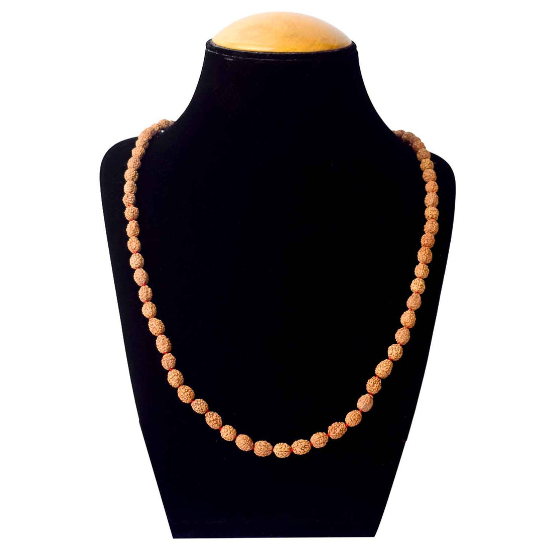4 Mukhi Pathariya Rudraksha mala 6-7mm
