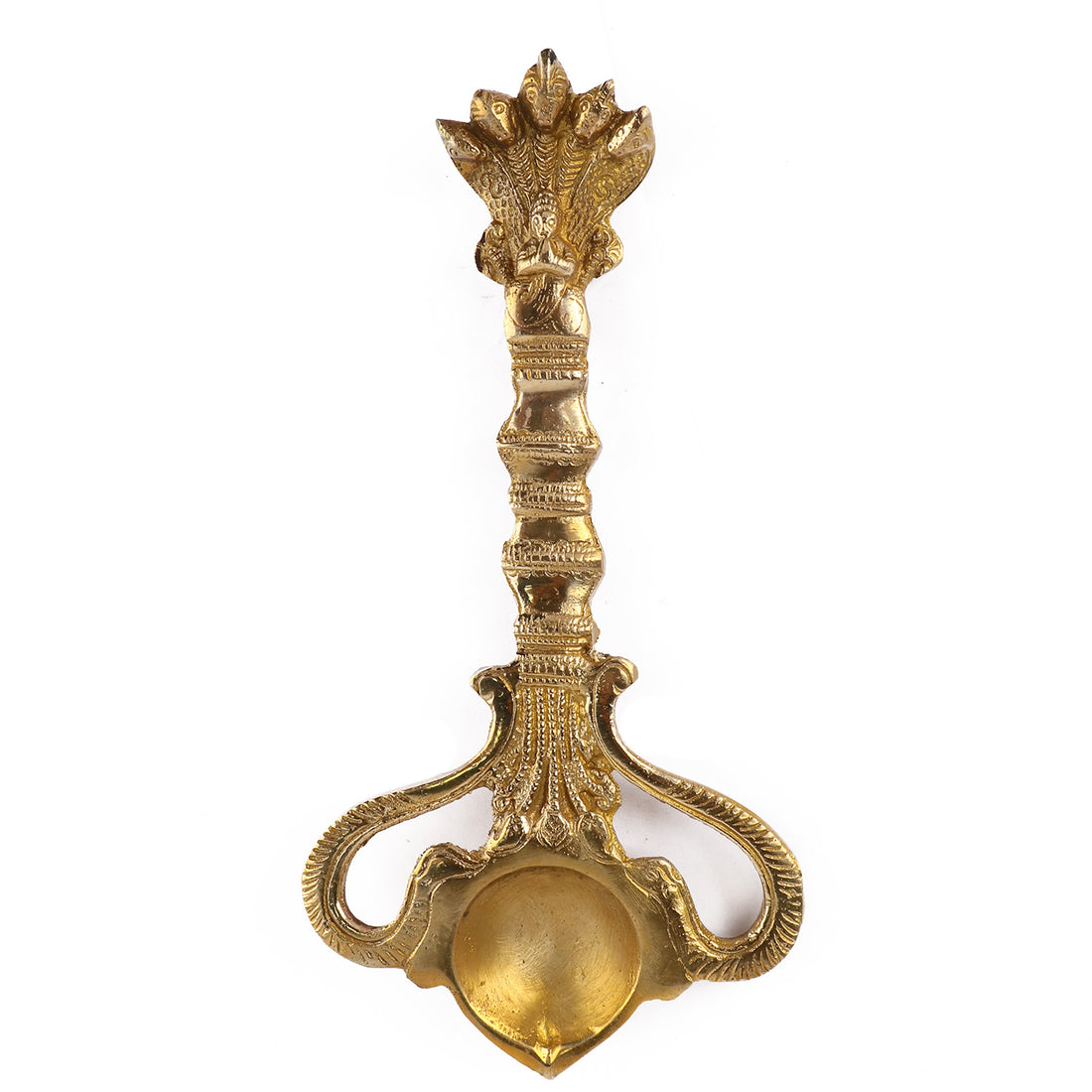 Brass Pooja Aarti Sheshnaag Spoon