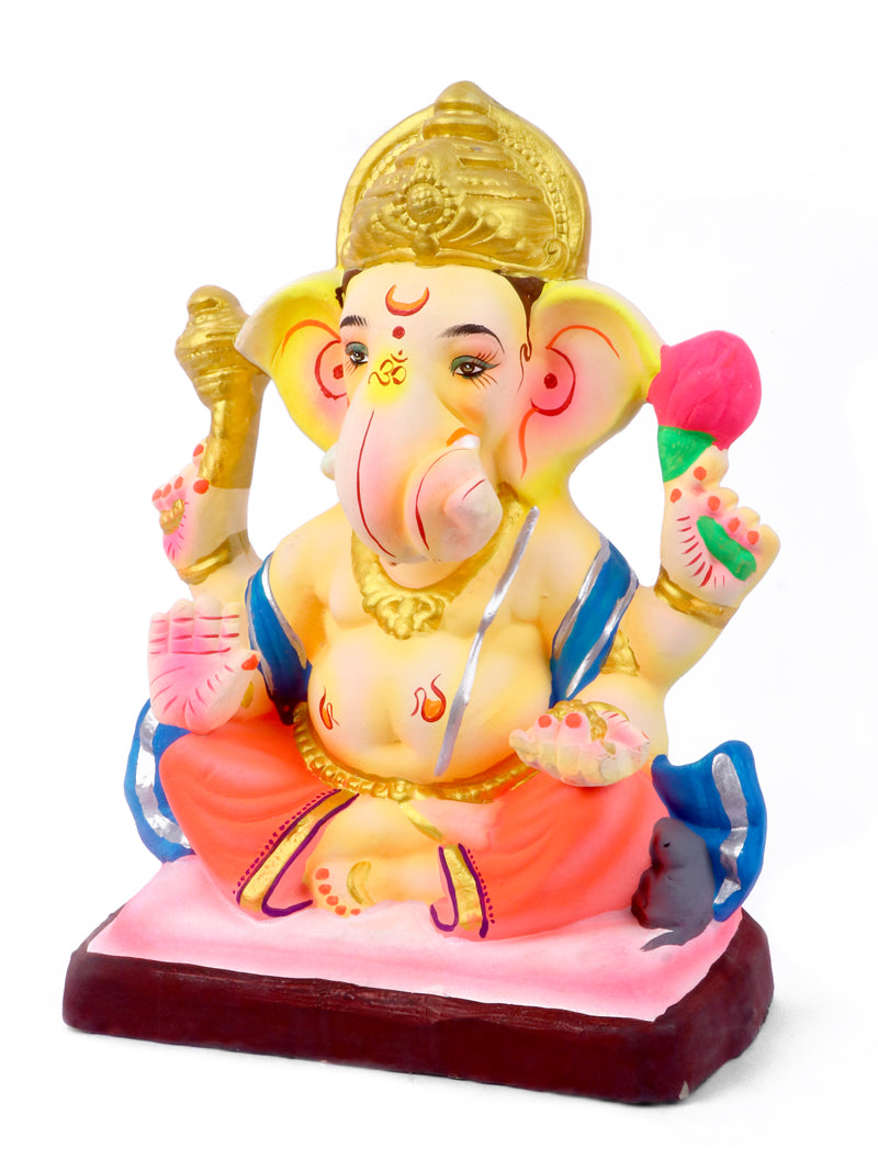 10 Inch Eco-Friendly Ganesha Idol