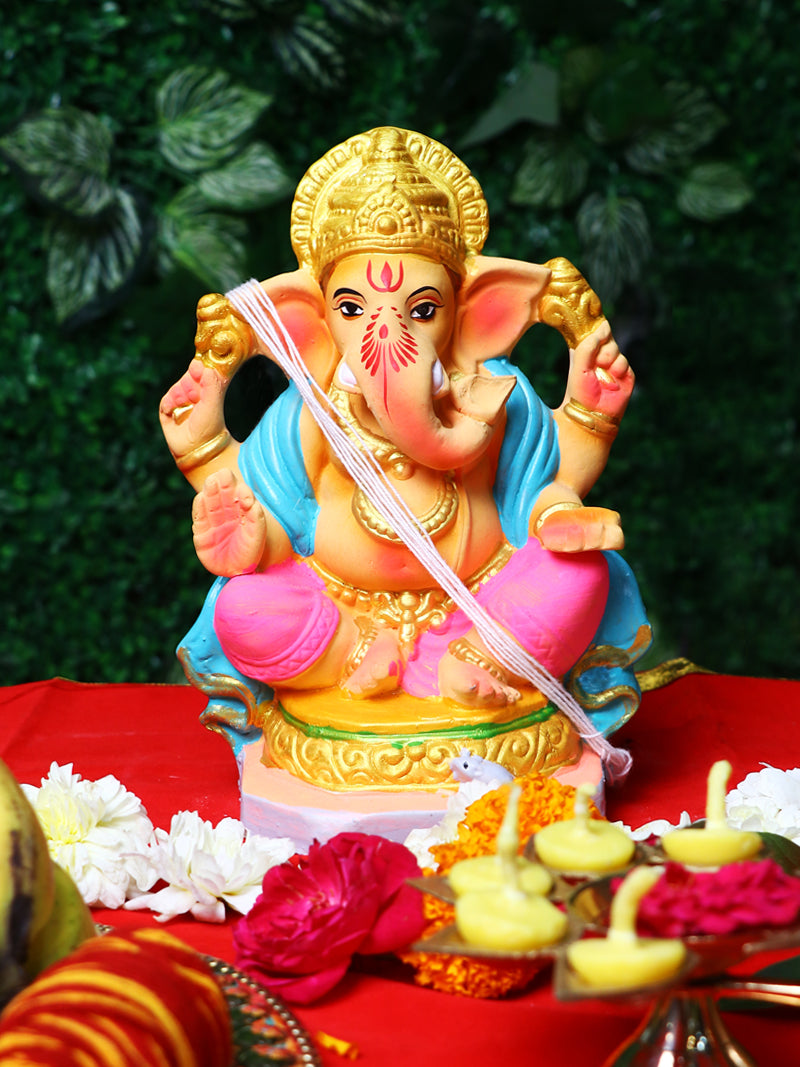 eco-friendly ganesha murti, eco-friendly ganesha online, Ganpati Bappa , eco-friendly ganpati bappa,eco-friendly ganesha kit, clay ganesha idol, plantable ganesha, organic ganesha idols, seed ganesha idol, mud ganpati, biodegradable ganesha , tree ganesha biodegradable, Paper mache