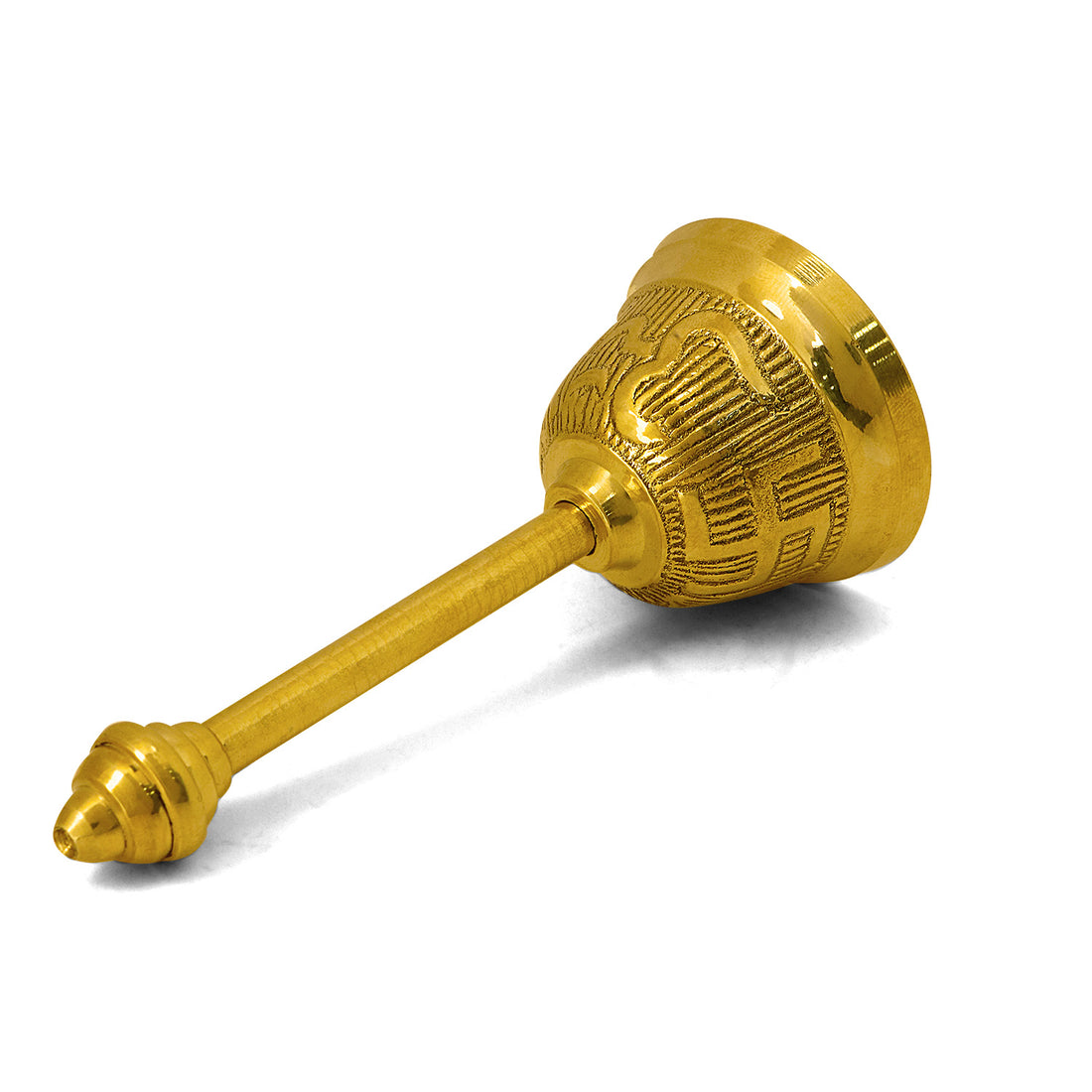 Om Swastik Brass Pooja Bell