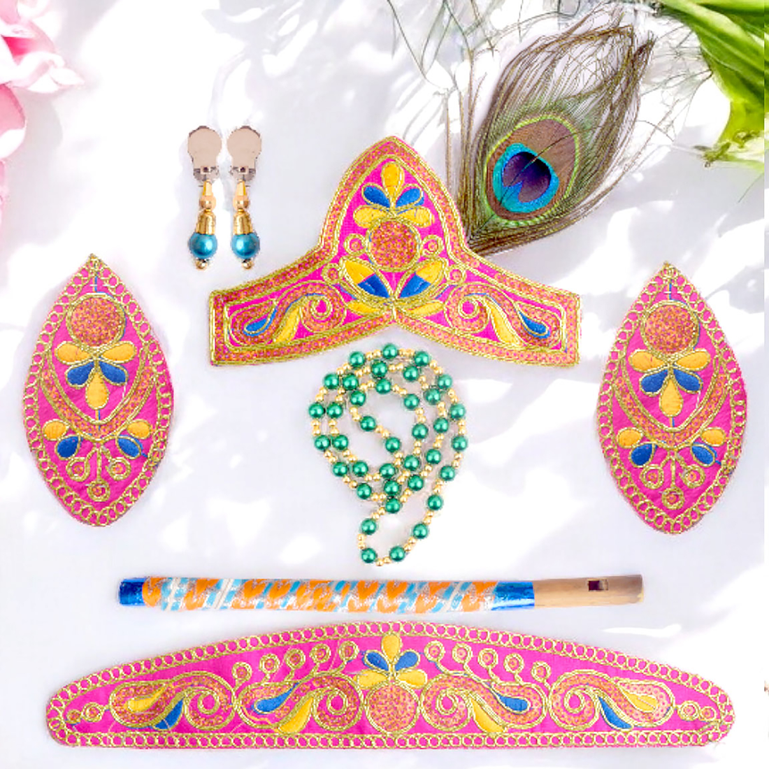 Kids Krishna Jewellery & Shringar | Indiaβs Largest Pooja Accessories Brand β www.satvikstore.in