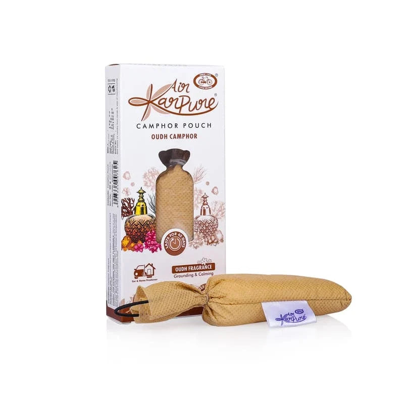 Camphor Pouch Combo Oudh Citrus & Thyme Fragrance Diffuser