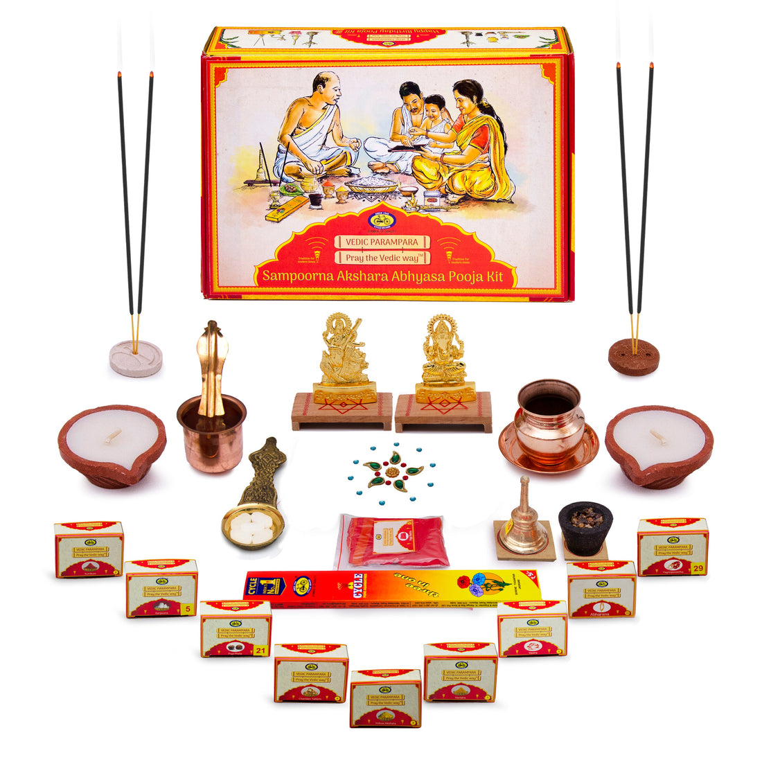 Sampoorna Akshara Abhyasa Puja Kit